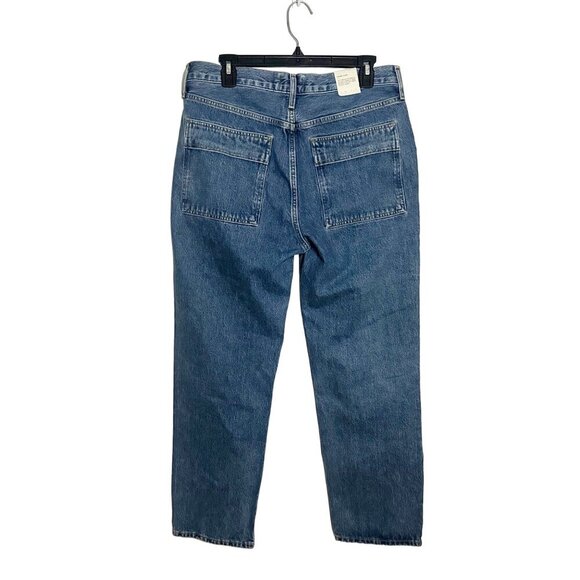 AGOLDE Cooper Cargo Jean in Regulation High Rise Straight Leg Blue Size 29 NEW - Picture 4 of 10